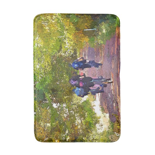 MOUNTAIN BIKING BADMAT (Voorkant Verticaal)