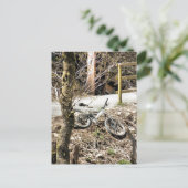 MOUNTAIN BIKING BRIEFKAART (Staand voorkant)