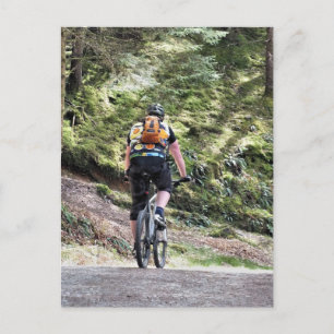 MOUNTAIN BIKING BRIEFKAART
