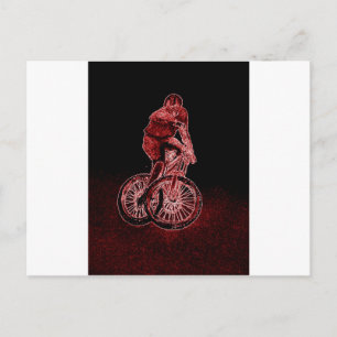 Mountain Biking Briefkaart