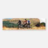 MOUNTAIN BIKING BUMPERSTICKER (Voorkant)