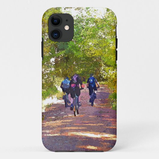 MOUNTAIN BIKING Case-Mate iPhone CASE (Achterkant)