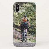 MOUNTAIN BIKING Case-Mate iPhone CASE (Achterkant)