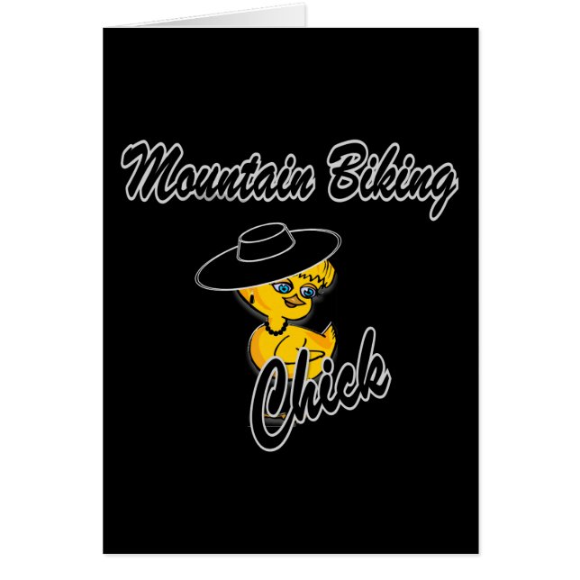 Mountain Biking Chick #4 (Voorkant)