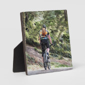 MOUNTAIN BIKING FOTOPLAAT (Voorkant)