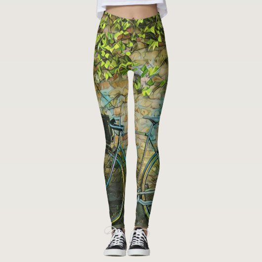 Mountain biking gift leggings (Voorkant)