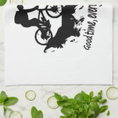 Mountain Biking Good Time Inspirerend Quote Theedoek (Gevouwen)