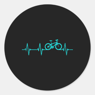 Mountain Biking Hartslag Kleding Wielrenner Cool C Ronde Sticker