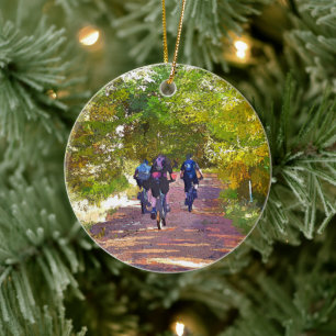 MOUNTAIN BIKING KERAMISCH ORNAMENT