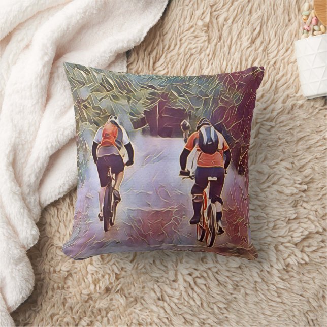 MOUNTAIN BIKING KUSSEN (Deken)