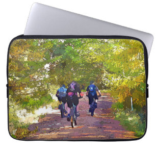 MOUNTAIN BIKING LAPTOP SLEEVE