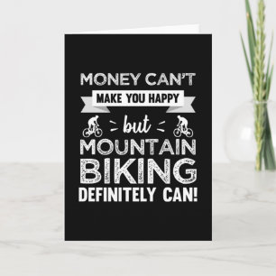Mountain Biking maakt je gelukkig MTB Gift Kaart