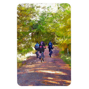 MOUNTAIN BIKING MAGNEET