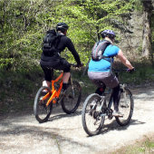 MOUNTAIN BIKING MAGNEET