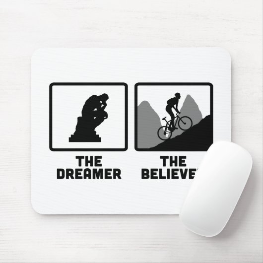 Mountain Biking Muismat (Met muis)