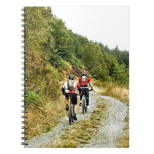 MOUNTAIN BIKING NOTITIEBOEK (Voorkant)