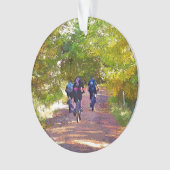 MOUNTAIN BIKING ORNAMENT (voorkant)
