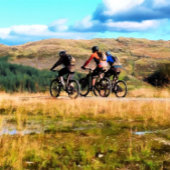 MOUNTAIN BIKING RONDE BUTTON 5,7 CM