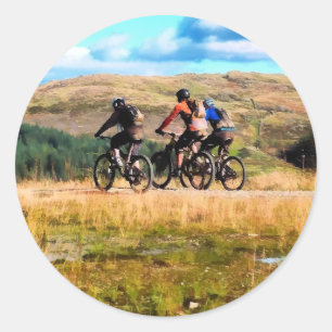 MOUNTAIN BIKING RONDE STICKER