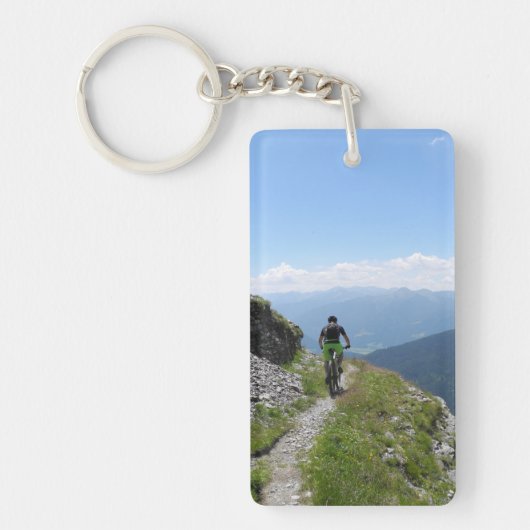 Mountain Biking Sleutelhanger (Voorkant)
