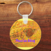 Mountain Biking Sleutelhanger (Voorkant)