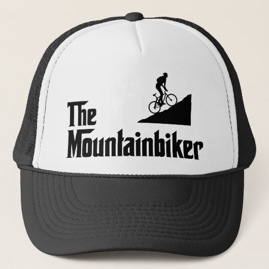 Mountain Biking Trucker Pet (Voorkant)