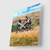 MOUNTAIN BIKING VIERKANTE KLOK (Hoek)