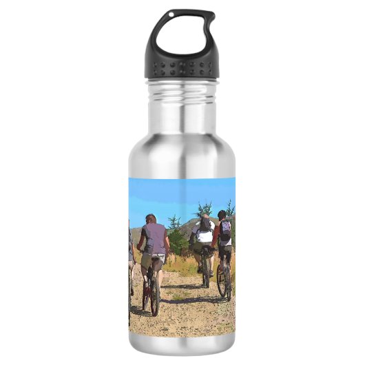MOUNTAIN BIKING WATERFLES  (Voorkant)