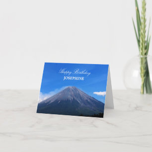 Mountain Birthday Kaart