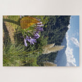 Mountain Bloom at the Edge of Light Legpuzzel (Horizontaal)