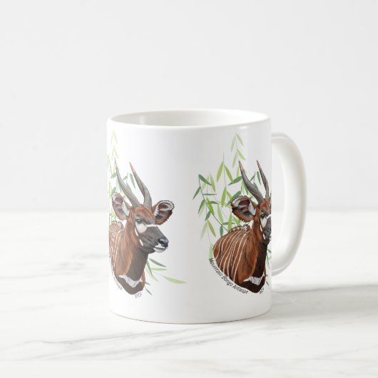 Mountain Bongo Mug (Devant droit)