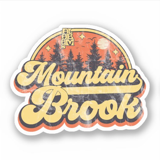 Mountain Brook, Alabama Sticker (Voorkant)