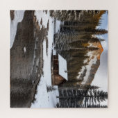 MOUNTAIN CABINE puzzle (Horizontal)