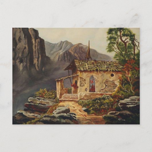 Mountain Chapel Briefkaart (Voorkant)