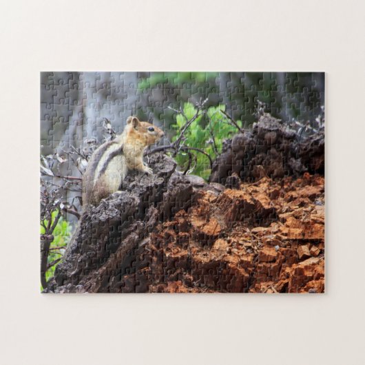 Mountain Chipmunk Puzzle Legpuzzel (Horizontaal)