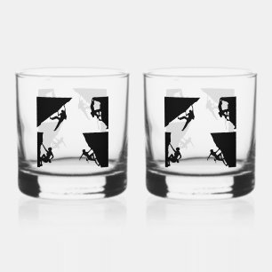 MOUNTAIN CLIMBING WHISKY GLAS