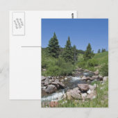 Mountain Colorado Stream Briefkaart (Voorkant / Achterkant)