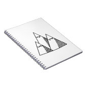 Mountain Doodle Notitieboek (Rechterzijde)