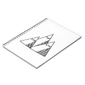 Mountain Doodle Notitieboek (Linkerzijde)