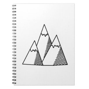 Mountain Doodle Notitieboek