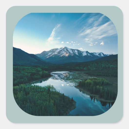 Mountain Dreams Sticker (Voorkant)