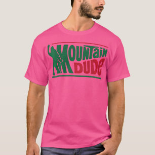 Mountain Dude Grappige Bigfoot Sasquatch Wandelcad T-shirt