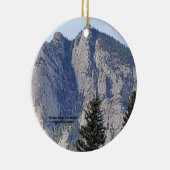Mountain Estes Park Colorado Keramisch Ornament (Rechts)