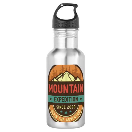 Mountain Expedition Waterfles (Voorkant)