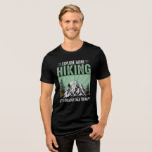 Mountain Explorer Wandelen Outdoor Grafische T-Shi