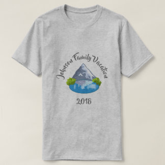 Mountain Family Vakantie T-shirt