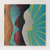 Mountain Fantasy Sunrise Legpuzzel (Horizontaal)