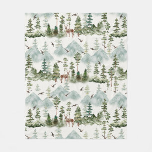 Mountain Fleece Blanket