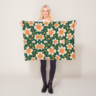 Mountain flowers Blanket Fleece Deken
