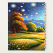 Mountain Forest Cabin Art (Dos)